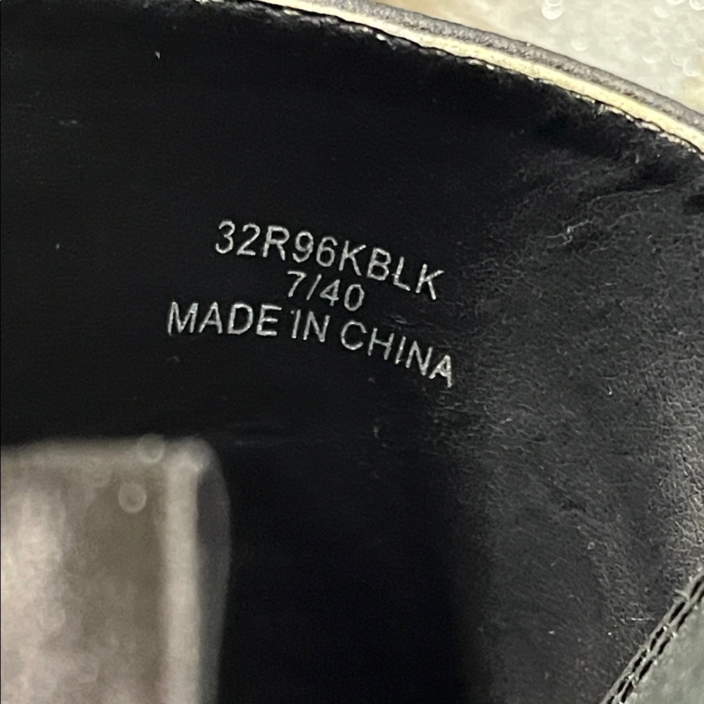 EUC Topshop Black Satin Mules with Jewel Embellishments - Picture 9 of 16